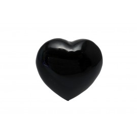Obsidian Herz Größe L